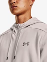 Heren hoodie Under Armour  Fleece FZ Hoodie-GRY