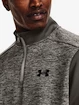 Heren hoodie Under Armour  Fleece Twist QZ-GRY