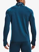 Heren hoodie Under Armour  OUTRUN THE COLD FUNNEL-BLU