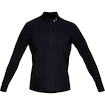 Heren hoodie Under Armour  QUALIFIER HALF ZIP black