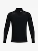 Heren hoodie Under Armour  Qualifier Run 2.0 1/2 Zip-BLK