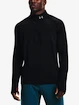 Heren hoodie Under Armour  Qualifier Run 2.0 1/2 Zip-BLK