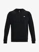 Heren hoodie Under Armour  Rival Fleece 1/2 Zip HD-BLK