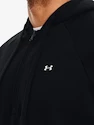 Heren hoodie Under Armour  Rival Fleece 1/2 Zip HD-BLK