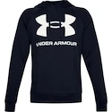 Heren hoodie Under Armour  Rival Fleece Big Logo HD dark blue SMT