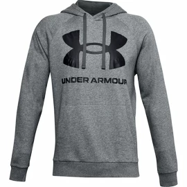 Heren hoodie Under Armour Rival Fleece Big Logo HD-GRY