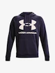 Heren hoodie Under Armour  Rival Fleece Big Logo HD-GRY