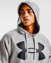 Heren hoodie Under Armour  Rival Fleece Big Logo HD-GRY