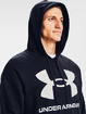 Heren hoodie Under Armour  Rival Fleece Big Logo HD-NVY