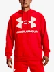 Heren hoodie Under Armour  Rival Fleece Big Logo HD-RED