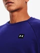 Heren hoodie Under Armour  Rival Fleece Crew-BLU