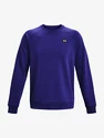 Heren hoodie Under Armour  Rival Fleece Crew-BLU