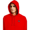 Heren hoodie Under Armour  Rival Fleece Hoodie red