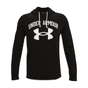 Heren hoodie Under Armour  RIVAL TERRY BIG LOGO HD-BLK L