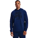 Heren hoodie Under Armour  RIVAL TERRY COLLEGIATE HD-BLU