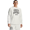 Heren hoodie Under Armour  RIVAL TERRY COLLEGIATE HD-WHT