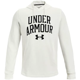 Heren hoodie Under Armour RIVAL TERRY COLLEGIATE HD-WHT