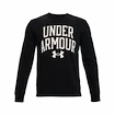 Heren hoodie Under Armour  RIVAL TERRY CREW-BLK