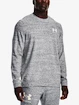 Heren hoodie Under Armour  Rival Terry LC Crew-WHT M