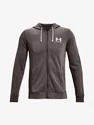 Heren hoodie Under Armour  Rival Terry LC FZ-BRN