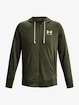 Heren hoodie Under Armour  Rival Terry LC FZ-GRN