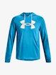 Heren hoodie Under Armour  Rival Terry Logo Hoodie-BLU