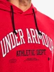 Heren hoodie Under Armour  Rival Try Athlc Dept HD-RED