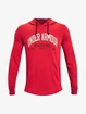 Heren hoodie Under Armour  Rival Try Athlc Dept HD-RED