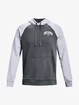 Heren hoodie Under Armour  Rival WM Colorblock HD-GRY