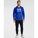 Heren hoodie Under Armour  SPORTSTYLE TERRY LOGO HOODIE blue