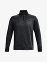 Heren hoodie Under Armour  Storm SweaterFleece QZ-BLK