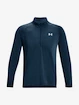 Heren hoodie Under Armour  STREAKER HALF ZIP-BLU