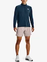 Heren hoodie Under Armour  STREAKER HALF ZIP-BLU