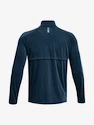 Heren hoodie Under Armour  STREAKER HALF ZIP-BLU