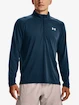 Heren hoodie Under Armour  STREAKER HALF ZIP-BLU L