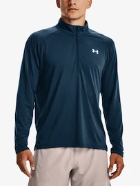 Heren hoodie Under Armour STREAKER HALF ZIP-BLU