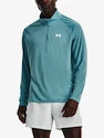 Heren hoodie Under Armour  STREAKER HALF ZIP-BLU XXL