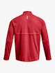 Heren hoodie Under Armour  STREAKER HALF ZIP-RED