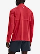 Heren hoodie Under Armour  STREAKER HALF ZIP-RED