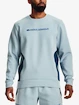 Heren hoodie Under Armour  SUMMIT KNIT CREW-BLU