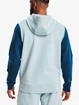 Heren hoodie Under Armour  SUMMIT KNIT FZ HD-BLU