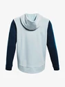 Heren hoodie Under Armour  SUMMIT KNIT FZ HD-BLU