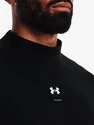 Heren hoodie Under Armour  Summit Knit Mock-BLK