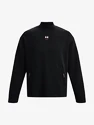 Heren hoodie Under Armour  Summit Knit Mock-BLK