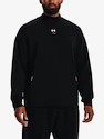 Heren hoodie Under Armour  Summit Knit Mock-BLK