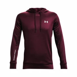 Heren hoodie Under Armour Terry Hoodie Red