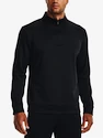 Heren hoodie Under Armour  UA Armour Fleece 1/4 Zip-BLK