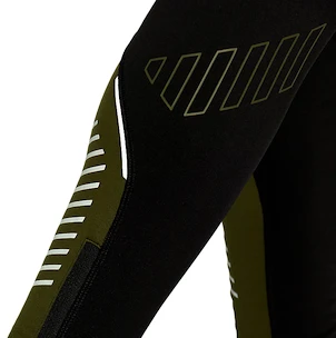 Heren legging Asics  Lite Show Winter Tight Black/Green S