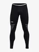 Heren legging Under Armour ColdGear Novelty Legging-BLK