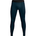 Heren legging Under Armour  ColdGear Rush Leggings Blue Note S